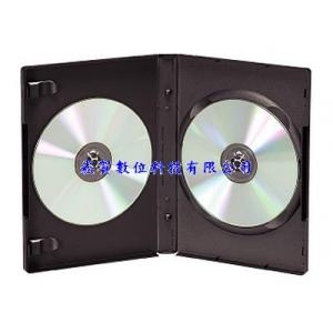 DVD 雙片'裝整理盒(PP)